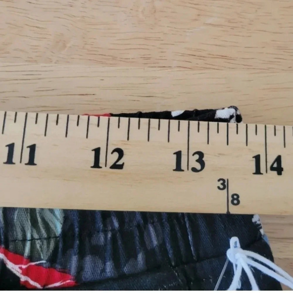 ELWOOD Snow Leopard Print Tropical unisex Joggers with Drawing XS - Picture 5 of 7